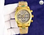 Rolex Daytona 9100 Movement 41mm YG/WG President Band Complication Watch